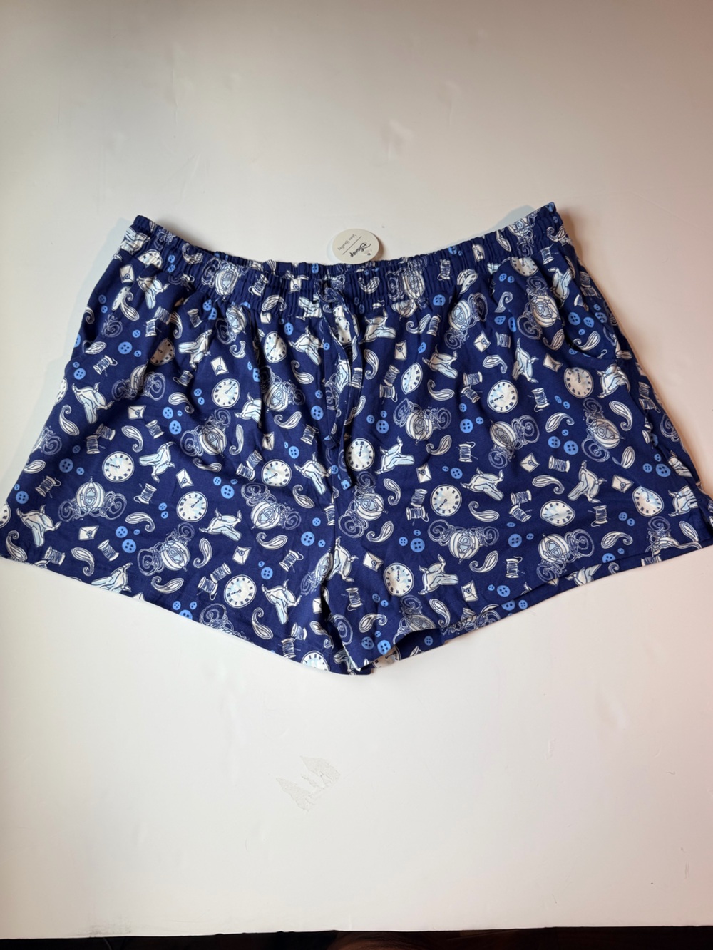 Vera Bradley Navy Blue Printed Sleep/ Lounge Shorts
